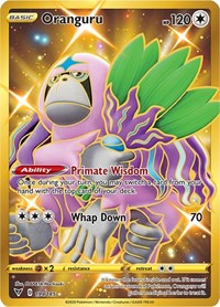 Oranguru (Secret) (199/185) [SWSH04 Vivid Voltage]