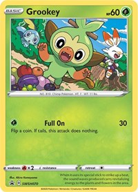 Grookey - SWSH070 (SWSH070) [SWSH Sword and Shield Promo Cards]
