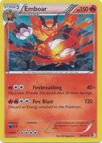 Emboar - 26/149 (Cosmos Holo) (026/149) [Blister Exclusives]