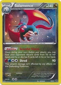 Salamence - 8/20 (Cosmos Holo) (008/020) [Blister Exclusives]