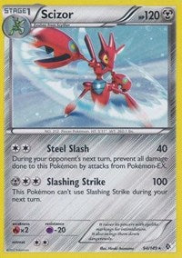Scizor - 94/149 (Cosmos Holo) (094/149) [Blister Exclusives]