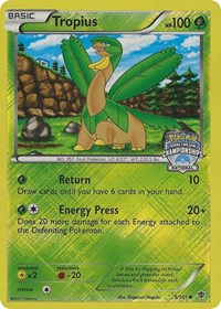 Tropius - 5/101 (National Championships) (005/101) [League and Championship Cards]