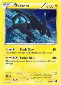 Zekrom - 39/116 (Cosmos Holo) (039/116) [Miscellaneous Cards and Products]