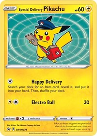 Special Delivery Pikachu - SWSH074 (SWSH074) [SWSH Sword and Shield Promo Cards]
