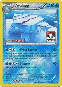 Avalugg - 31/106 (Pokemon League) [3rd Place] (031/106) [League and Championship Cards]