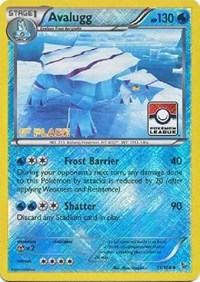 Avalugg - 31/106 (Pokemon League) [1st Place] (031/106) [League and Championship Cards]