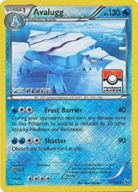 Avalugg - 31/106 (Pokemon League) [2nd Place] (031/106) [League and Championship Cards]