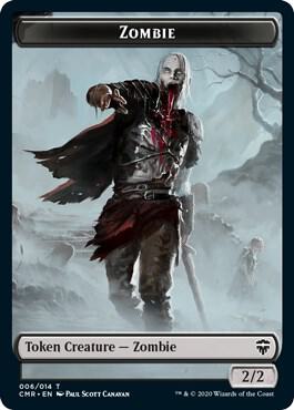 Zombie Token (6) [Commander Legends]