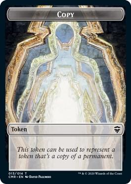 Copy // Treasure Double-Sided Token (13 // 12) [Commander Legends]