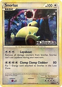 Snorlax - 33/95 (Prerelease) [Staff] (33/95) [Nintendo Promos]