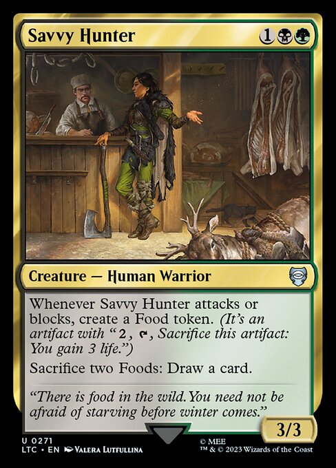 Savvy Hunter (271) [Tales of Middle-earth Commander]