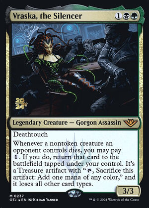 Vraska, the Silencer (237s) [Outlaws of Thunder Junction Promos]