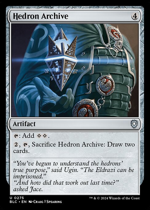 Hedron Archive (275) [Bloomburrow Commander]