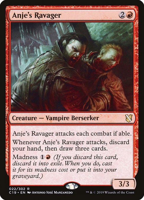 Anje's Ravager (22) [Commander 2019]