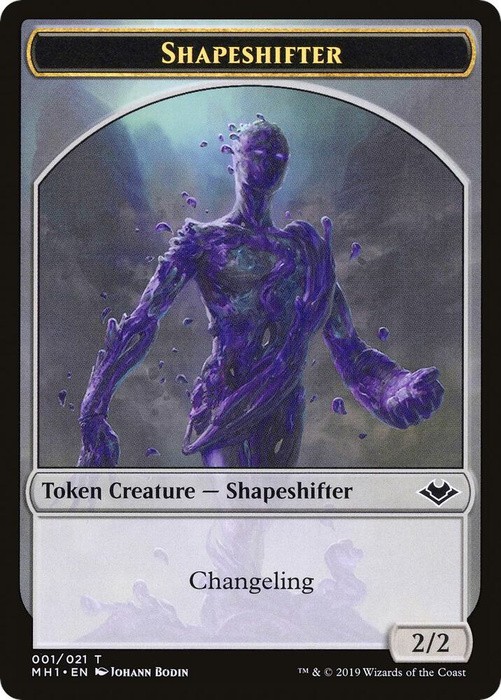 Shapeshifter // Spider Double-Sided Token (1 // 14) [Modern Horizons]