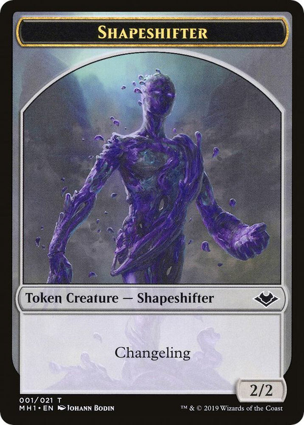 Shapeshifter // Spider Double-Sided Token (1 // 14) [Modern Horizons]