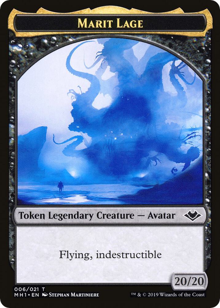 Marit Lage // Zombie Double-Sided Token (6 // 7) [Modern Horizons]