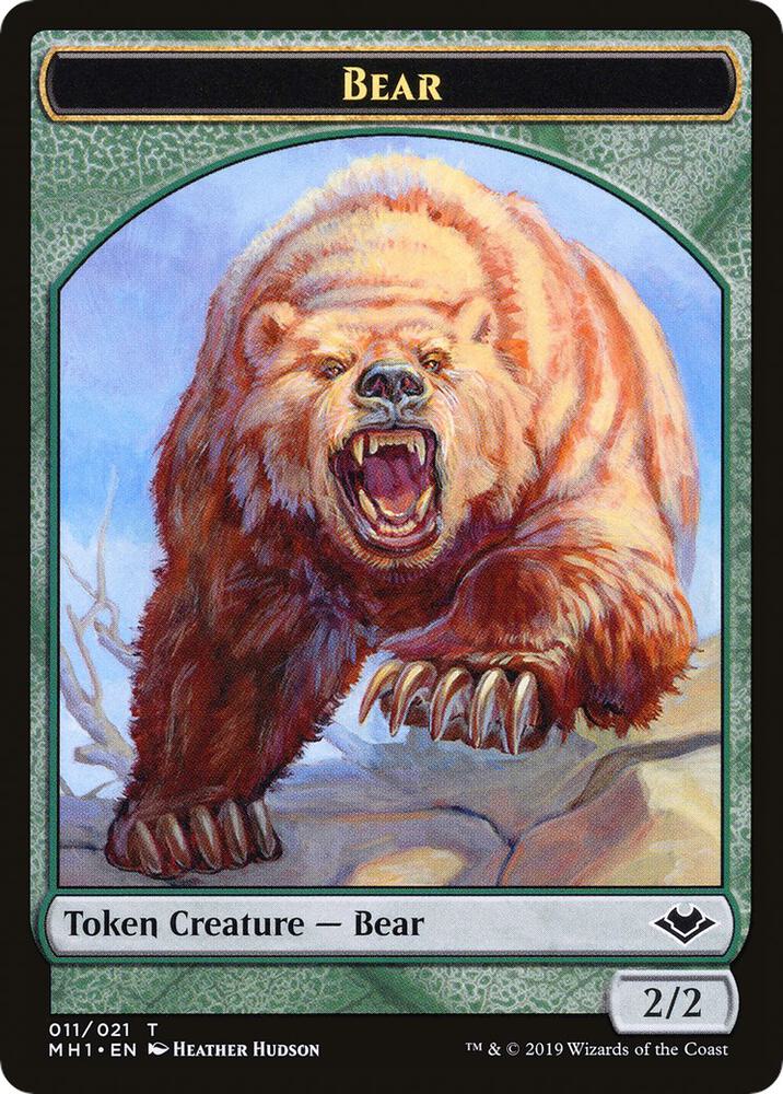 Bear // Spirit Double-Sided Token (11 // 16) [Modern Horizons]