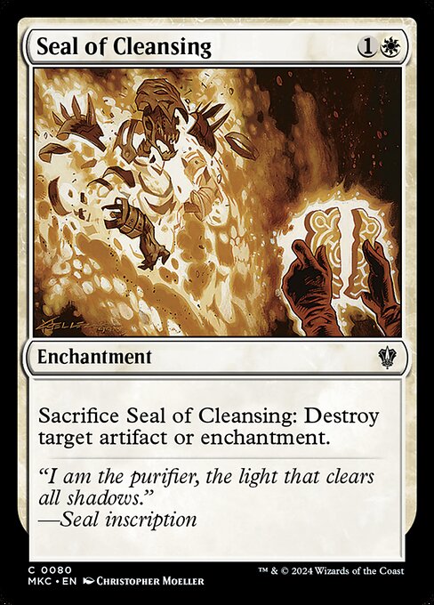 Seal of Cleansing (80) [Murders at Karlov Manor Commander]