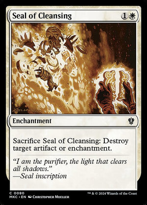 Seal of Cleansing (80) [Murders at Karlov Manor Commander]