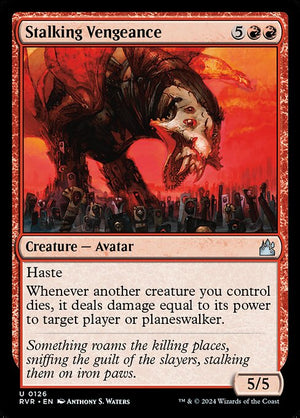 Stalking Vengeance (126) [Ravnica Remastered]