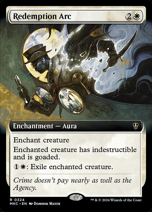 Redemption Arc (324) [Murders at Karlov Manor Commander] [Extended Art]