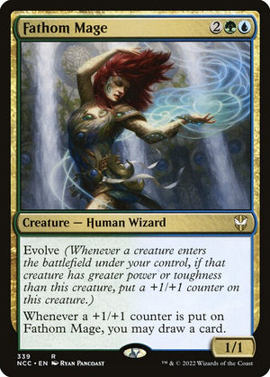 Fathom Mage (339) [New Capenna Commander]