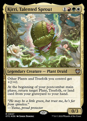 Kirri, Talented Sprout (7) [Outlaws of Thunder Junction Commander]