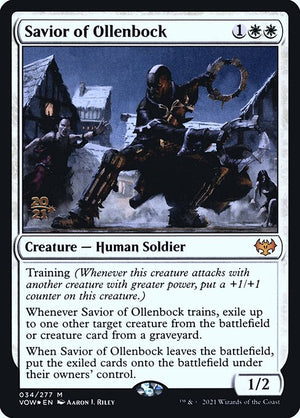 Savior of Ollenbock (34s) [Innistrad: Crimson Vow Promos]