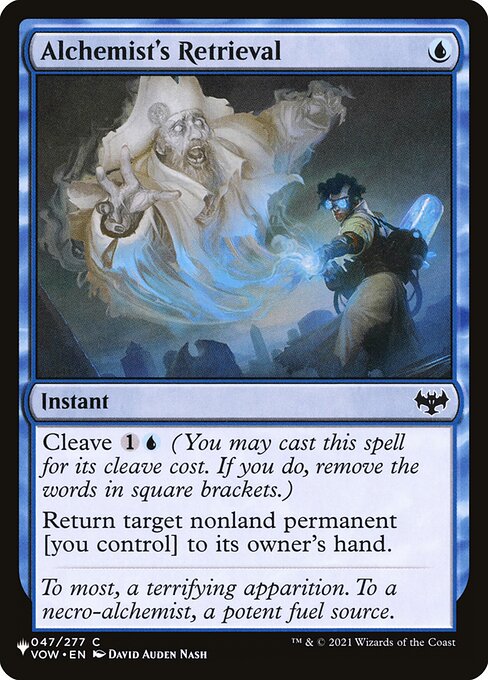 Alchemist's Retrieval (VOW-47) [The List]