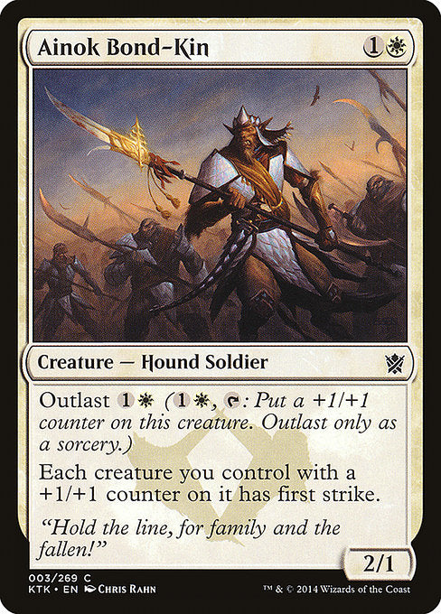 Ainok Bond-Kin (3) [Khans of Tarkir]