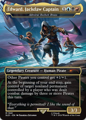 Admiral Beckett Brass (1561) [Secret Lair Drop]