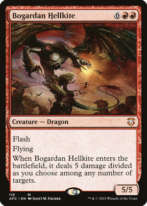 Bogardan Hellkite (115) [Forgotten Realms Commander]