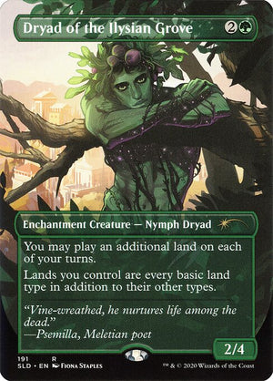 Dryad of the Ilysian Grove (191) [Secret Lair Drop] [Borderless]