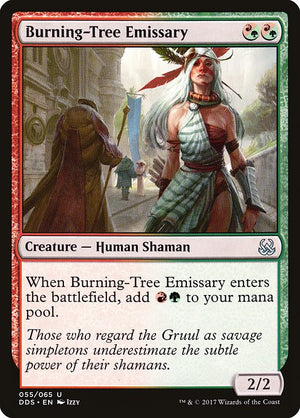 Burning-Tree Emissary (55) [Duel Decks: Mind vs. Might]