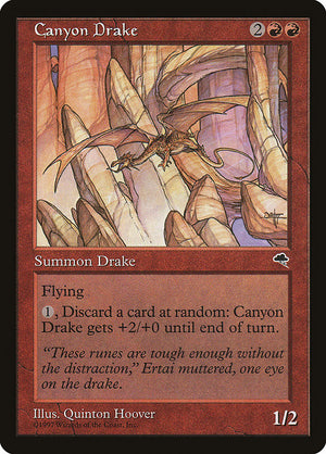Canyon Drake (166) [Tempest]