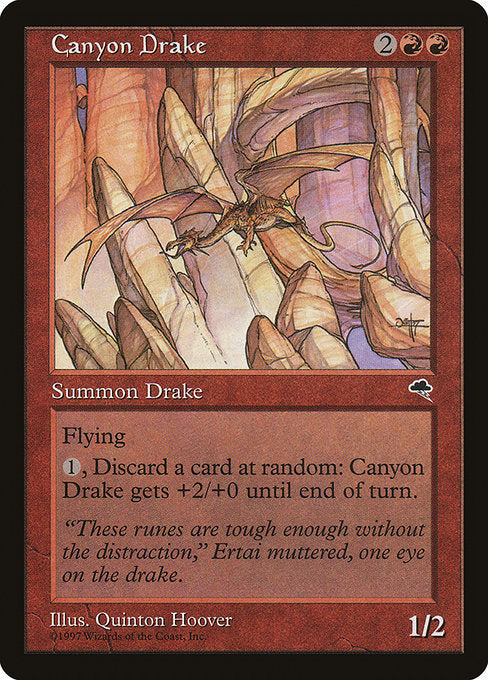 Canyon Drake (166) [Tempest]