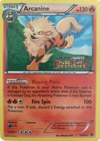 Arcanine - 12/99 (Prerelease) (12/99) [Black and White Promos]