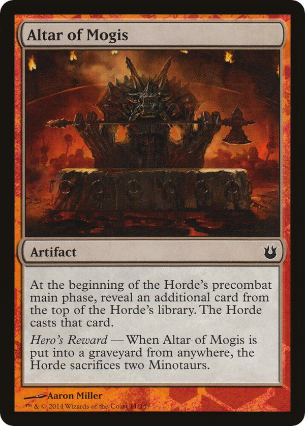 Altar of Mogis (11) [Hero's Path Promos]