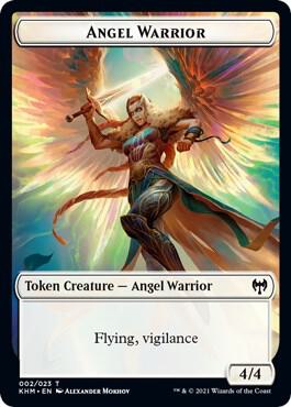 Angel Warrior Token (2) [Kaldheim]
