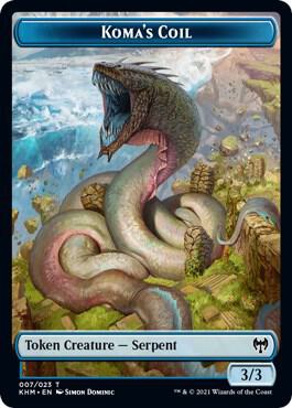 Koma's Coil Token (7) [Kaldheim]