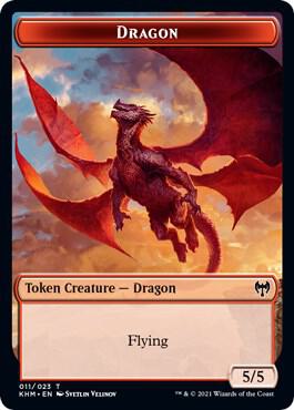 Dragon Token (11) [Kaldheim]
