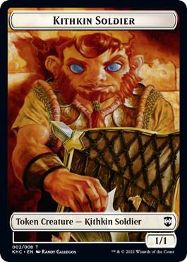 Kithkin Soldier // Pegasus Double-Sided Token (2 // 3) [Kaldheim Commander]