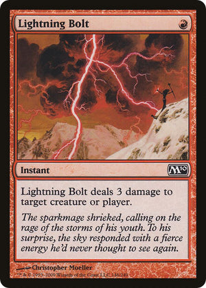 Lightning Bolt (M10) (146) [Oversize Cards]