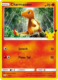 Charmander - 9/25 (009/025) [McDonalds 25th Anniversary Promos]