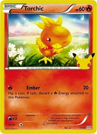 Torchic - 11/25 (011/025) [McDonalds 25th Anniversary Promos]