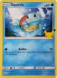 Squirtle - 17/25 (017/025) [McDonalds 25th Anniversary Promos]