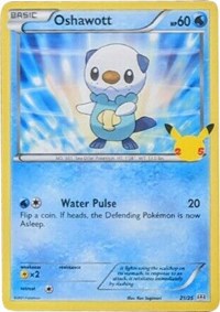 Oshawott - 21/25 (021/025) [McDonalds 25th Anniversary Promos]