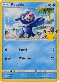 Popplio - 23/25 (023/025) [McDonalds 25th Anniversary Promos]