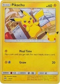 Pikachu - 25/25 (025/025) [McDonalds 25th Anniversary Promos]